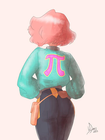 Pi from Space Maria (Fan art)