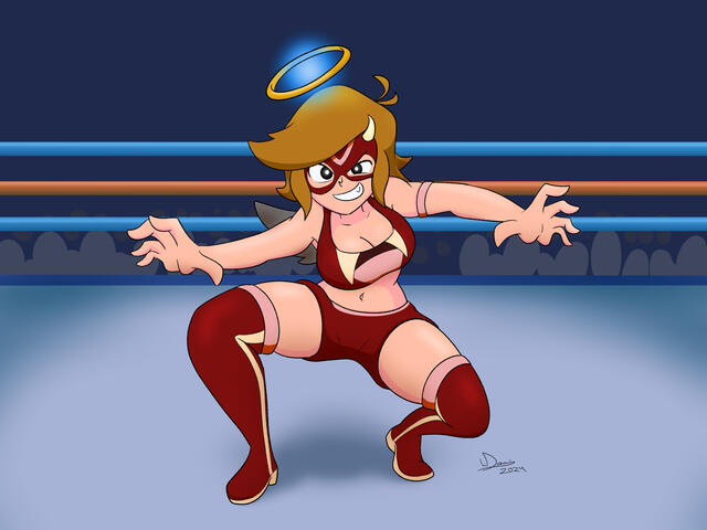 Wrestling Angelica (Collab)