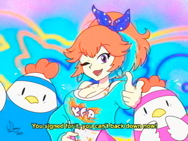 Takanashi Kiara's Workout Tape (Fan art)