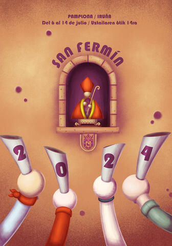 Propuesta para Cartel de San Fermín 2024