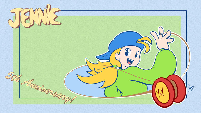 Jennie 2024 Illustration