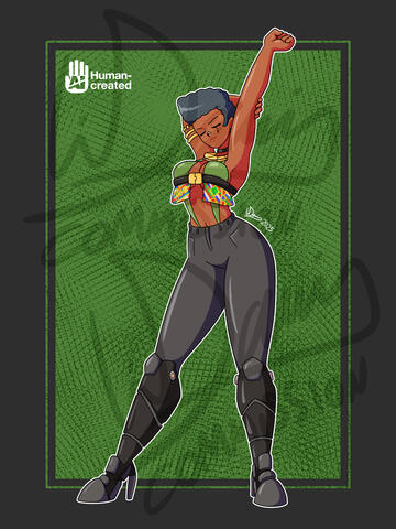 Horus Swift (Client's OC) Commission