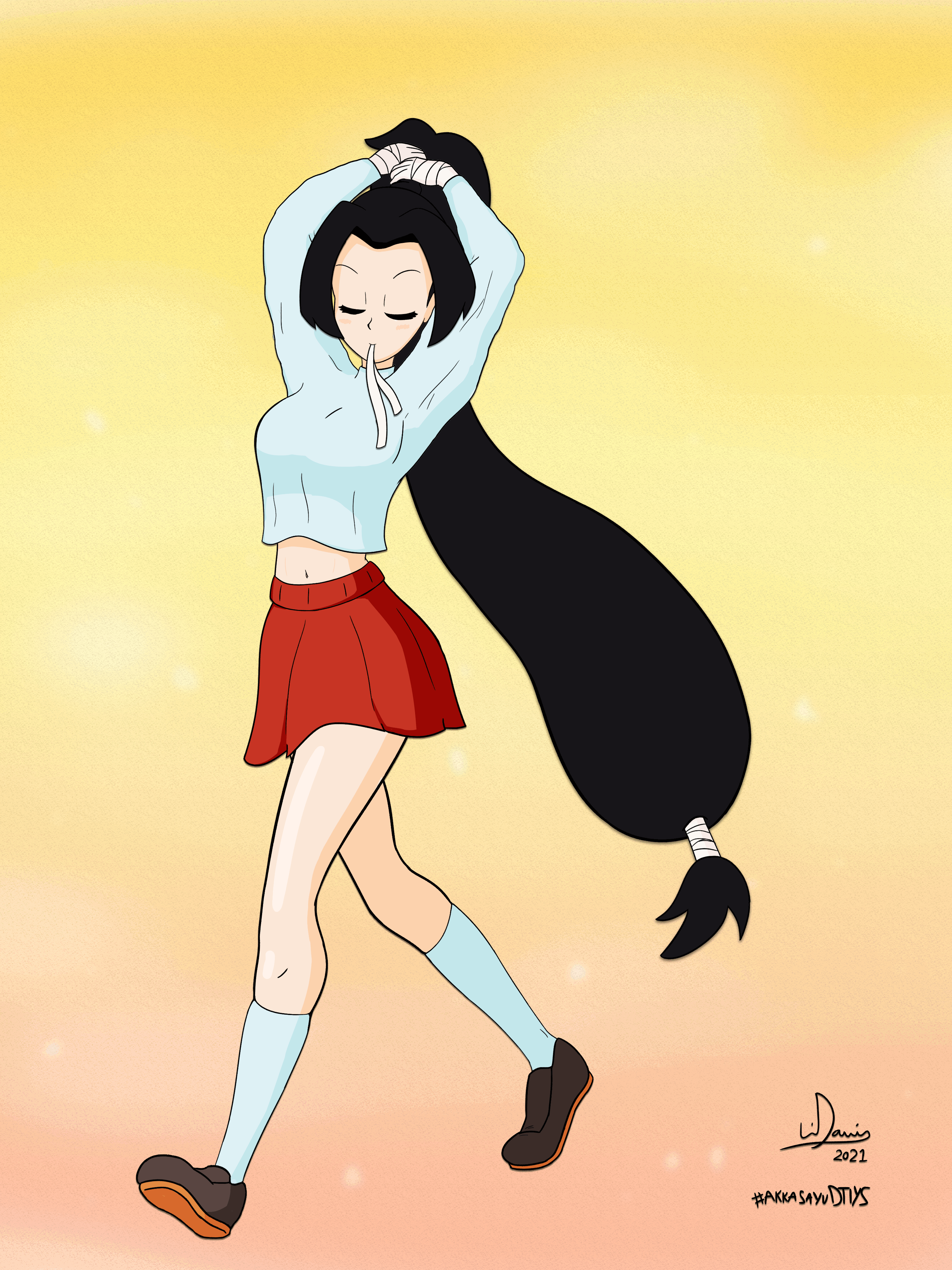 Sayuri DTIYS (Photoshop)