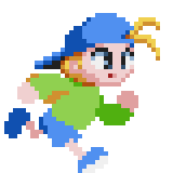 Jennie Running Cicle (Pixel Art)